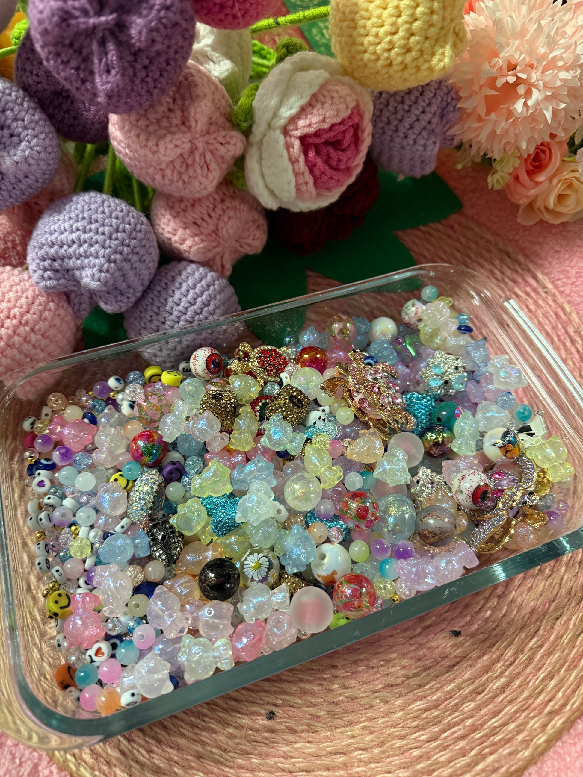 Seize the luck (Random beads) large spoon