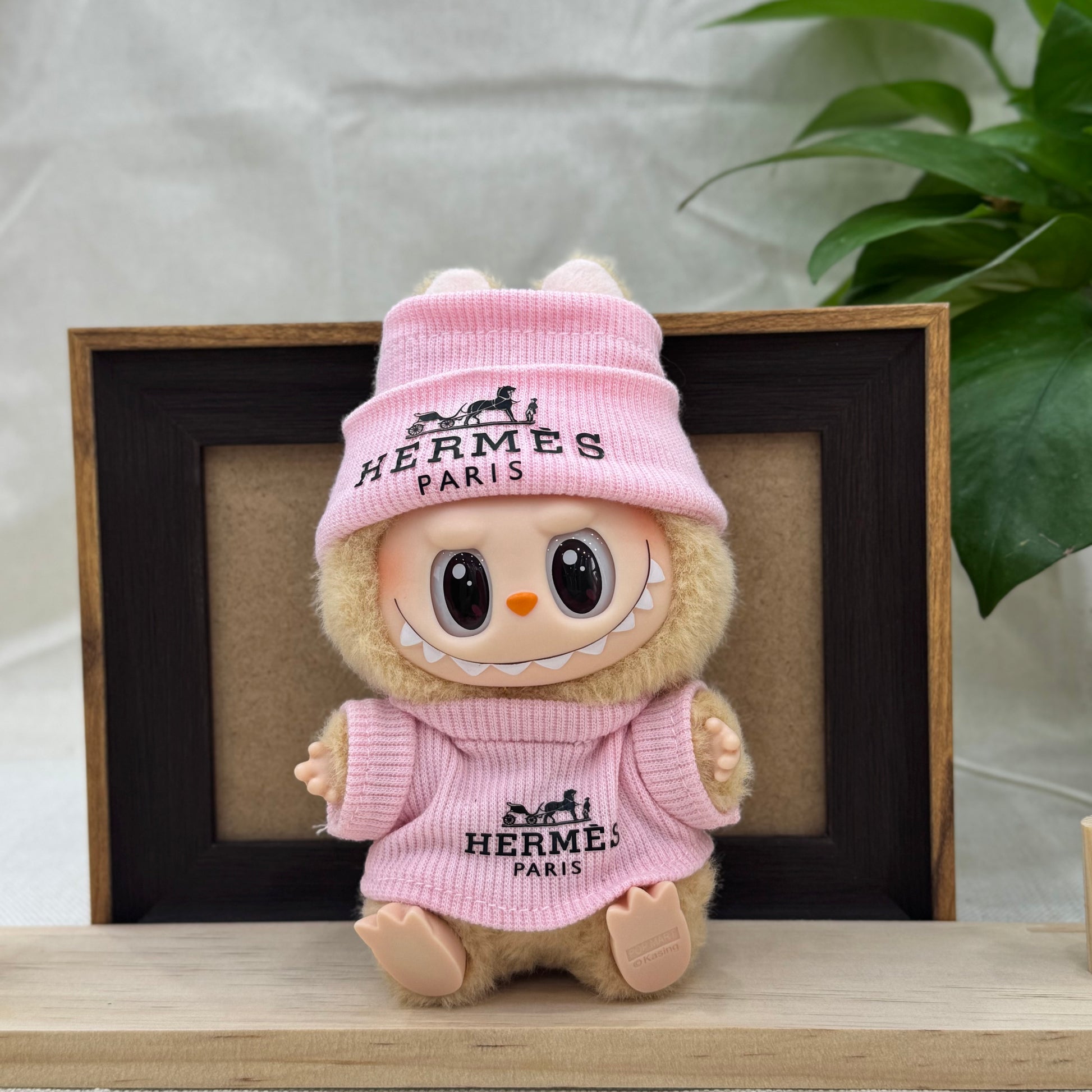 Cute and soft knitted sweet style suit