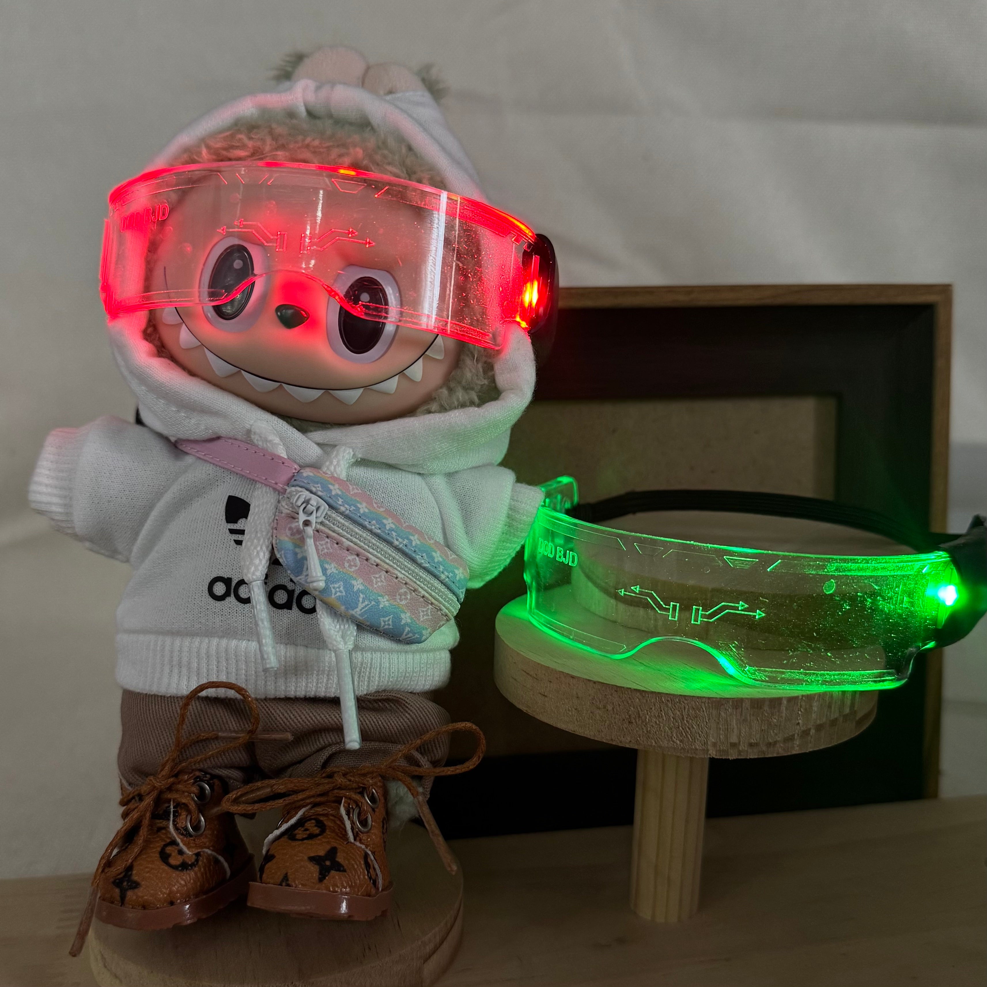Windproof, luminous and cool goggles（single）
