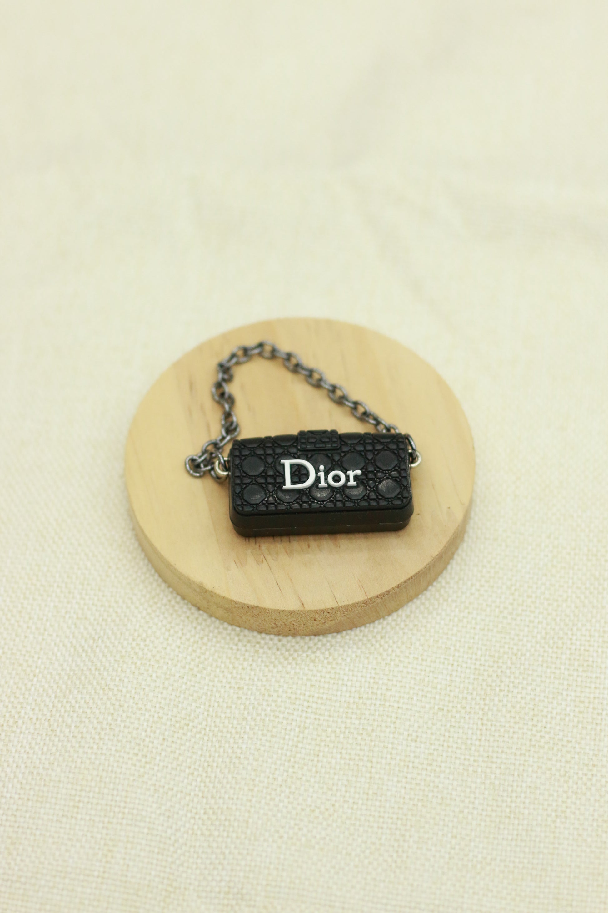 Black chain crossbody bag