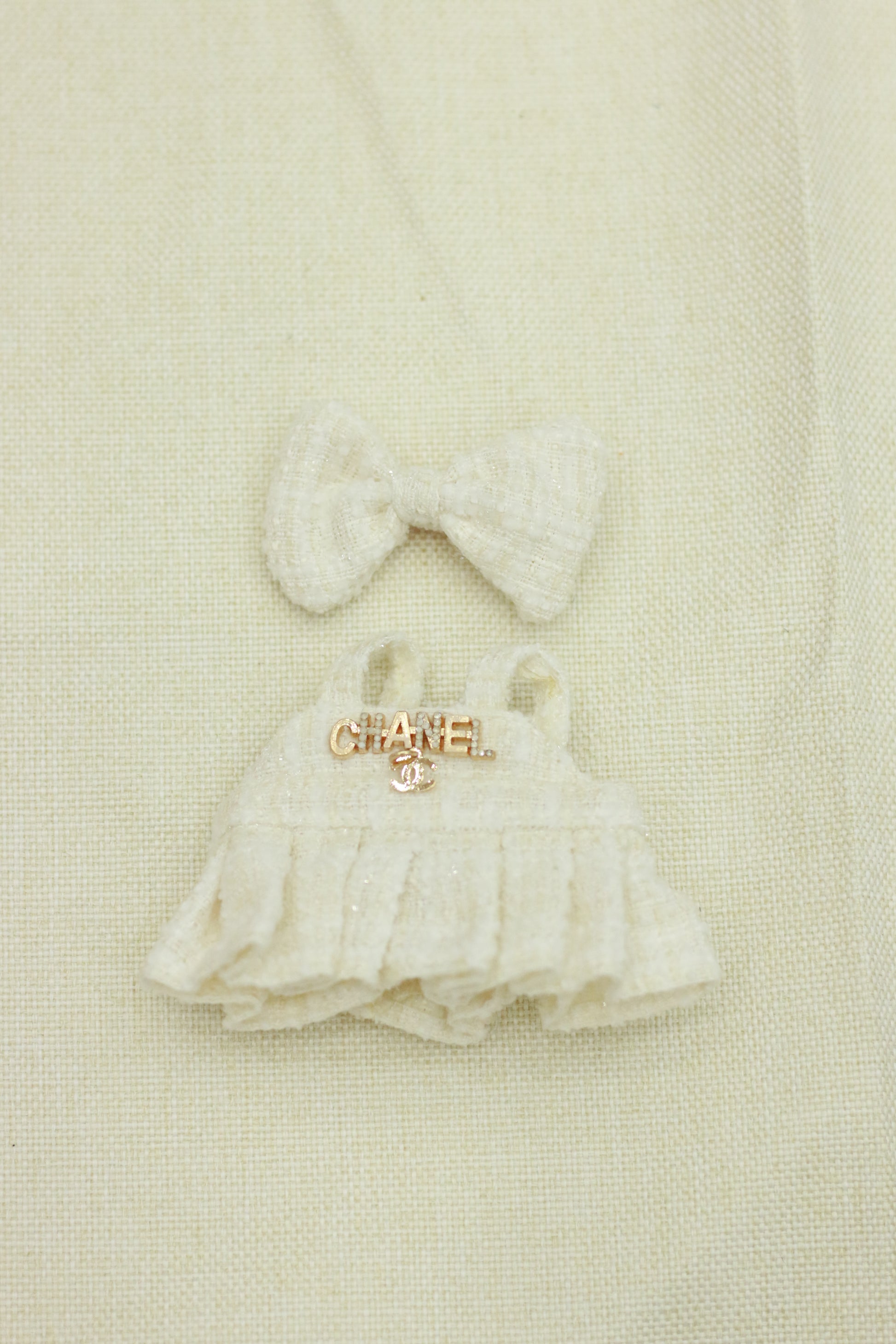 Elegant and noble style sweet suspenders dress set