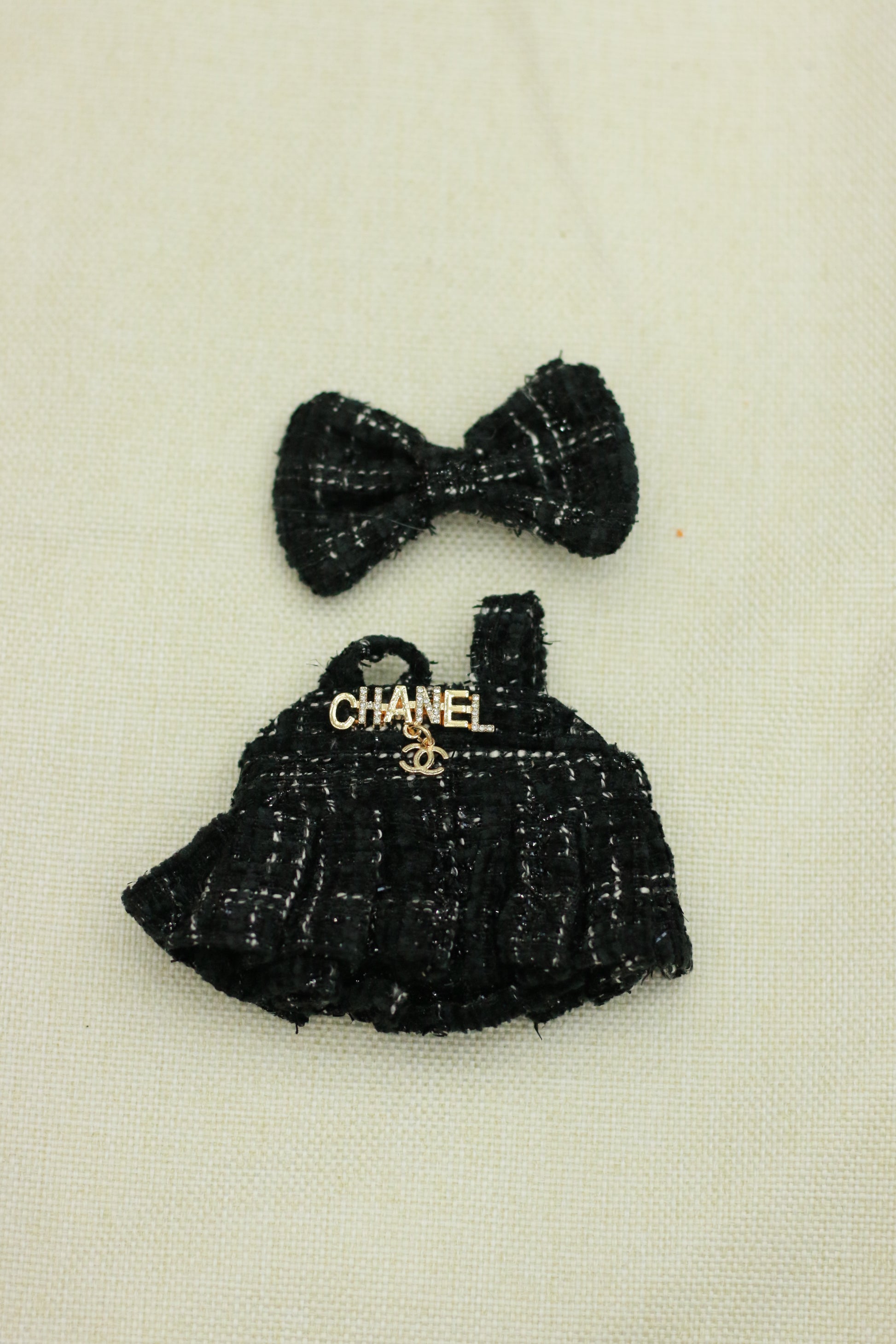 Elegant and noble style sweet suspenders dress set